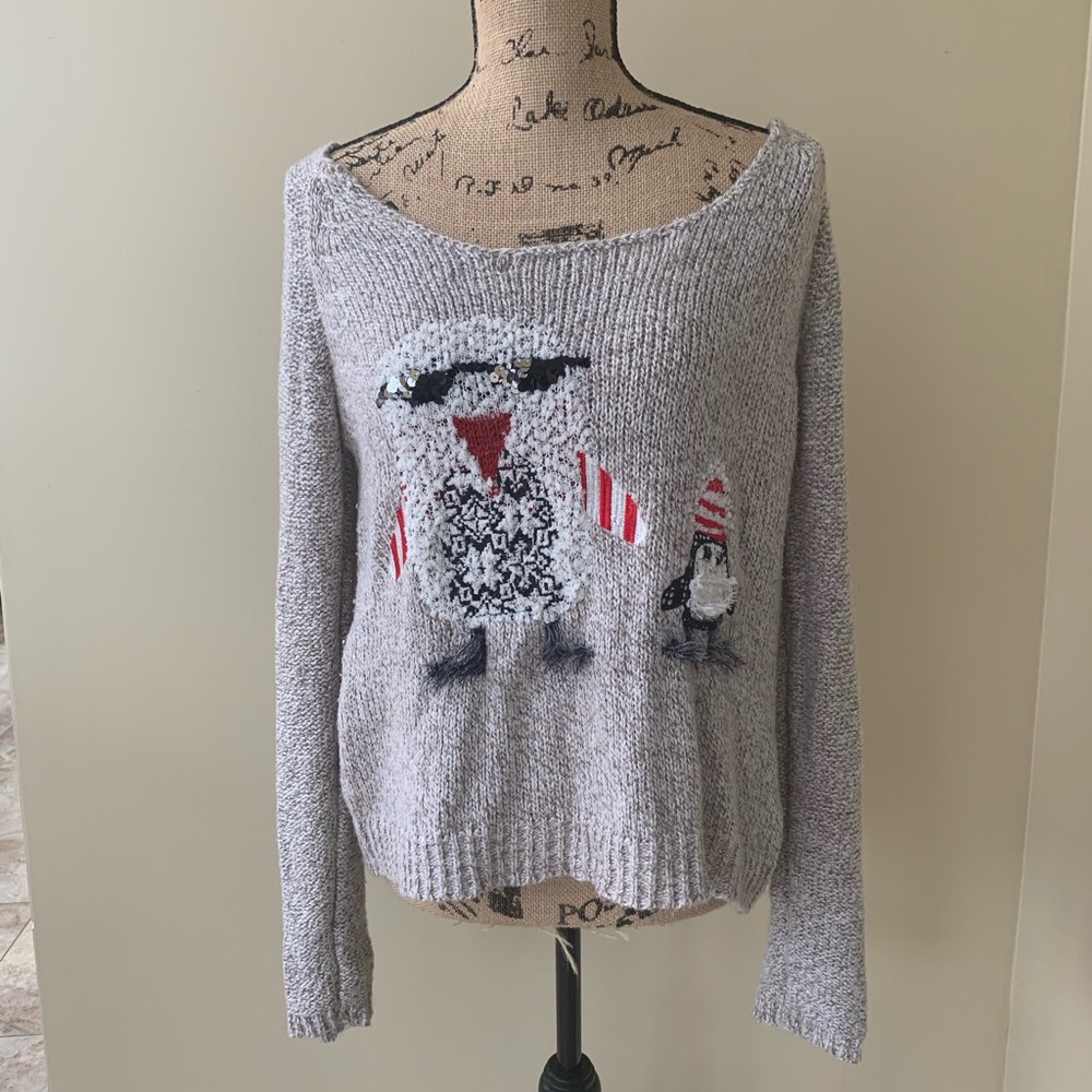 American Rag penguins sweater